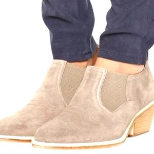 Rag & Bone Finlay Suede Western Ankle Boots Booties Womens Size 9